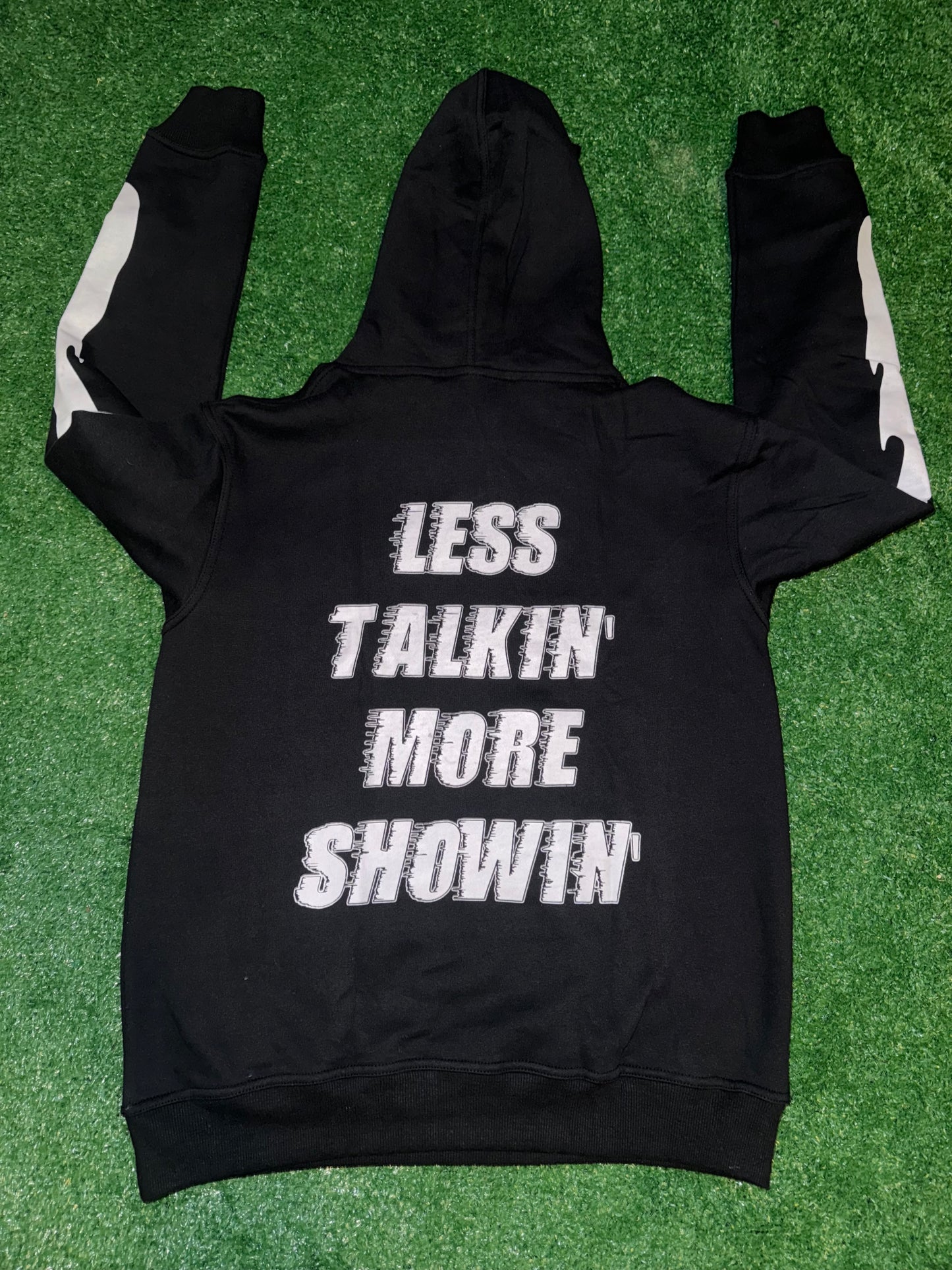 Less Talkin More Showin hoodie